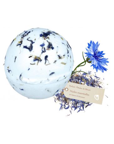 Boule de Bain Fleurs séchées - Cornflower - BOMB COSMETICS