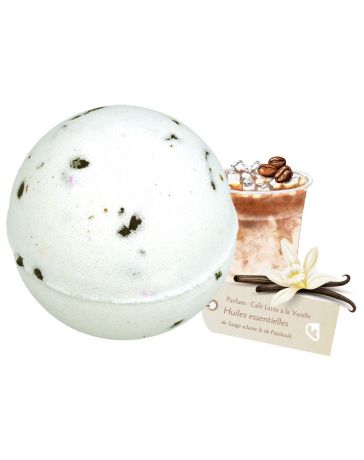 Boule de Bain - Vanilla Latte - BOMB COSMETICS