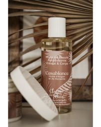 Huile de Beauté nourrissante Visage & Corps à l'huile d'Argan & de Noisette - Casablanca - 100ml - AUTOUR DU BAIN