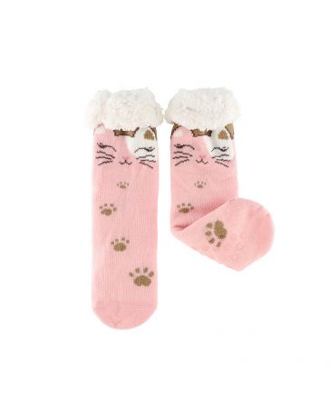 Chaussettes SHERPA Chat patte - DERRIERE LA PORTE