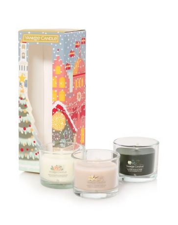 Coffret 3 Bougies votives en verre - YANKEE CANDLE