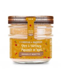 Pâte à tartiner pralinée de Noël aux Amandes & Noisettes - 250g - LE COMPTOIR DE MATHILDE