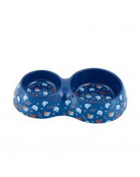 Gamelle Chat double TOULOUSE - Mr Gourmand - DERRIERE LA PORTE
