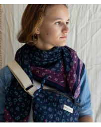 Grand Foulard Léopard - Bengal Eclipse - BINDI ATELIER