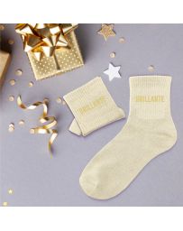 Chaussettes à paillettes "Brillante"