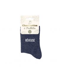 Chaussettes à paillettes "Rêveuse"