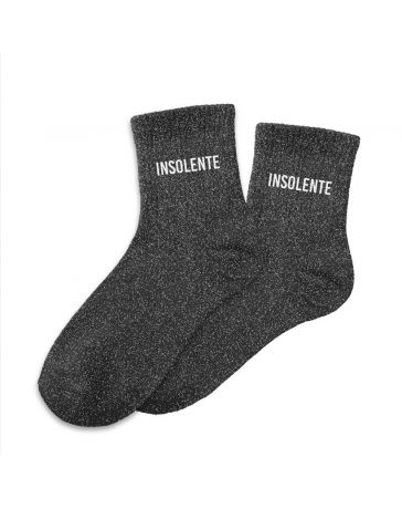 CHAUSSETTES À PAILLETTES "INSOLENTE"