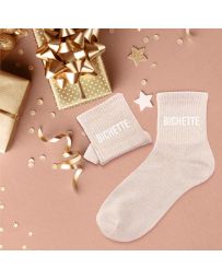 Chaussettes à paillettes "Bichette"