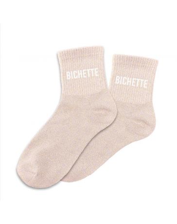 Chaussettes à paillettes "Bichette"