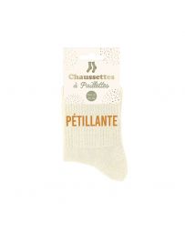Chaussettes à paillettes "Pétillante"