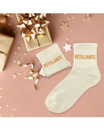 Chaussettes à paillettes "Pétillante"