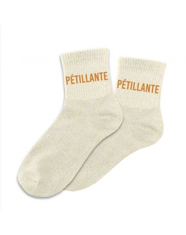 Chaussettes à paillettes "Pétillante"