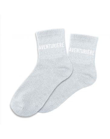 Chaussettes à paillettes "Aventurière"