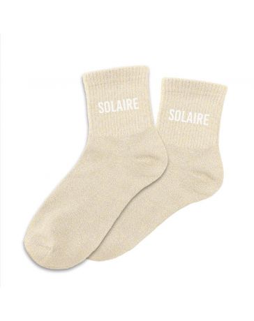 Chaussettes à paillettes "Solaire"