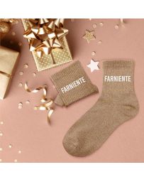 Chaussettes à paillettes "Farniente"