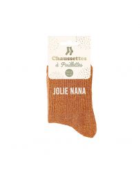 Chaussettes à paillettes "Jolie Nana"
