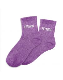 Chaussettes à paillettes "Fêtarde"