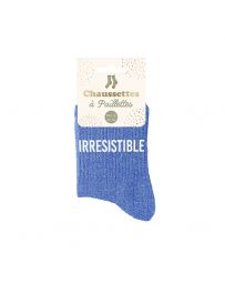 Chaussettes à paillettes "Irrésistible"