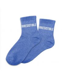 Chaussettes à paillettes "Irrésistible"