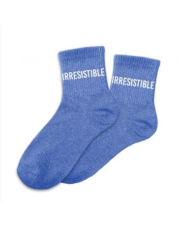 Chaussettes à paillettes "Irrésistible"