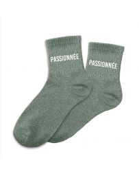 Chaussettes à paillettes "Passionnée"