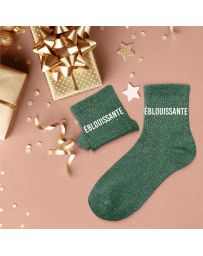 Chaussettes à paillettes "Eblouissante"