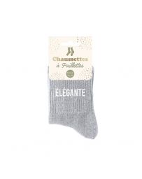 Chaussettes à paillettes "Elégante"