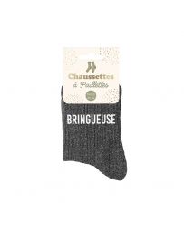Chaussettes à paillettes "Bringueuse"