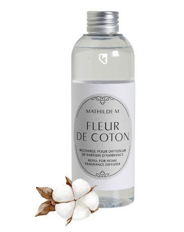 Recharge de Parfum d'Ambiance "Les Intemporelles" 200ml - Fleur de Coton - MATHILDE.M