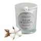 Bougie parfumée "Les Intemporelles" 145g - Fleur de Coton - MATHILDE.M