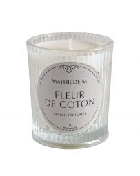 Bougie parfumée "Les Intemporelles" 145g - Fleur de Coton - MATHILDE.M