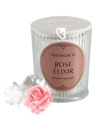 Bougie parfumée "Les Intemporelles" 145g - Rose Elixir - MATHILDE.M