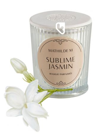 Bougie parfumée 'Les Intemporelles" 145g - Sublime Jasmin - MATHILDE.M