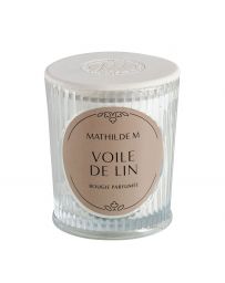 Bougie parfumée "Les Intemporelles" 145g - Voile de Lin - MATHILDE.M