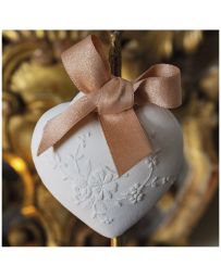 Décor parfumé "Coeur brodé" - Rose Elixir - MATHILDE.M
