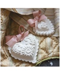 Décor parfumé "Coeur Boutis" - Marquise - MATHILDE.M