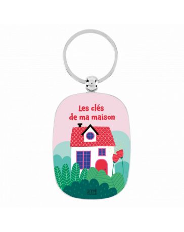 Porte-Clés OPAT - Les Clés de ma Maison - DERRIERE LA PORTE