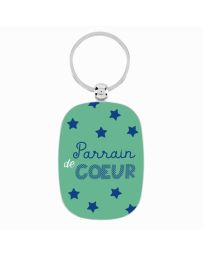 Porte-Clés OPAT - Parrain de Coeur - DERRIERE LA PORTE