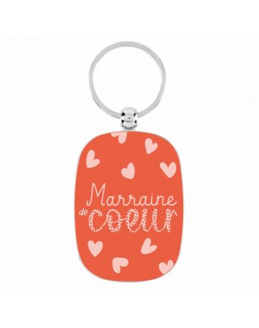 Porte-Clés OPAT - Marraine de Coeur - DERRIERE LA PORTE