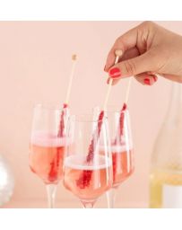 6 Bâtonnets à infuser pour Mocktail Cosmopolitan - THE CABINET OF CURIOSITEAS