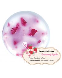 Fondant de Cire végétale - Raspberry Ripple - BOMB COSMETICS