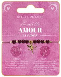 Bracelet Amulette Or AMOUR - Cupidon - RITUEL DE LUNE