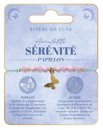 Bracelet Amulette Or SERENITE - Papillon - RITUEL DE LUNE