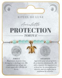 Bracelet Amulette Or Protection - Tortue - RITUEL DE LUNE