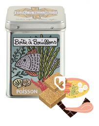 Boîte à Bouillon "Poisson Vintage" - DERRIERE LA PORTE