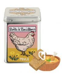 Boîte à Bouillons "Poule Vintage" - DERRIERE LA PORTE