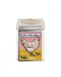 Boîte à Bouillons "Poule Vintage" - DERRIERE LA PORTE
