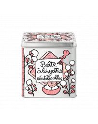 Boîte à Lingettes lavables - DERRIERE LA PORTE