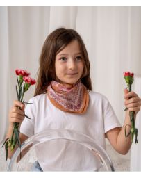 Petit Foulard - Matira Praline - BINDI ATELIER