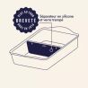 L'Incroyable Plat au Four ajustable - Blanc - COOKUT
